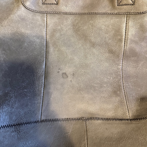 Light Grey Kelsi Dagger Leather Fringe Bag - Picture 5 of 16